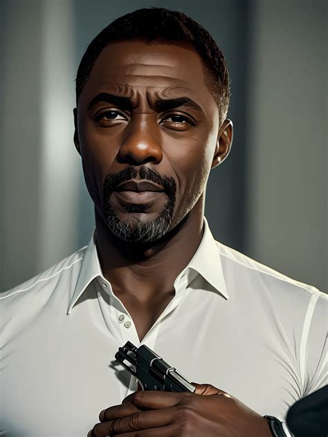 Idris Elba as James Bond 007 - SeaArt AI