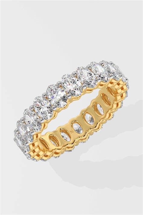Buy Oval Diamond Eternity Band | House of Quadri
