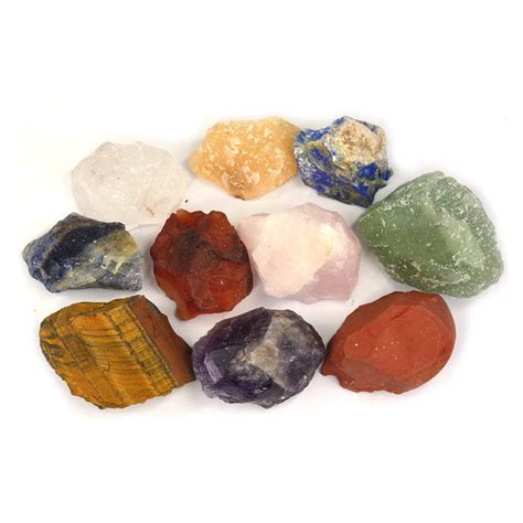Reiki Crystal Products Natural Mix Rough Stones, Raw Stone, Reiki ...