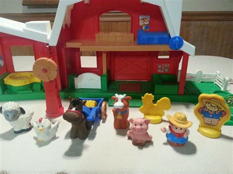 Fisher Price Little People Animal Sounds Farm 2000 Ages 18 Months & up ...
