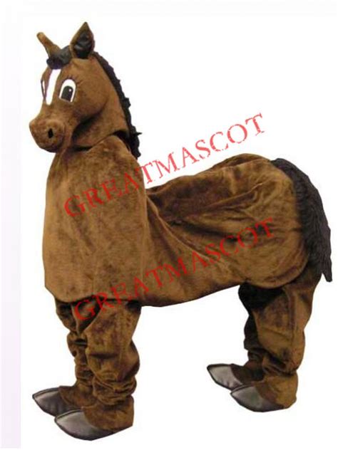 2 Person Horse Mascot Costume