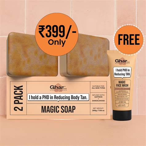 Organic Handmade | Sandal wood & Saffron Soap – GHAR SOAPS