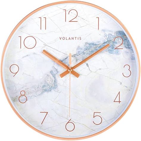 Buy Ajanta Wall Clock 2907 Ivory With Round Dail Shape Size(31.5X31.5 ...