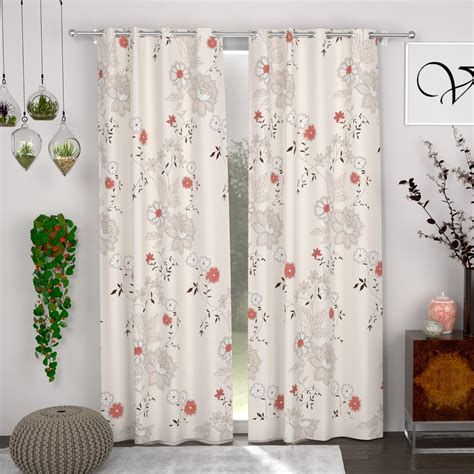 Buy CHHAVI INDIA Curtains 7 feet Long Set of 2, Curtains for Bedroom ...