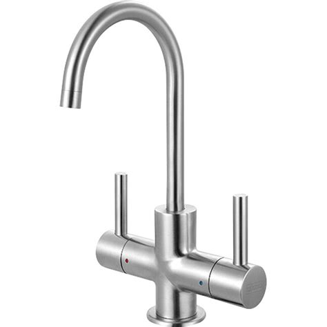 Franke Little Butler Stainless Steel Deck-mount Hot and Cold Water ...