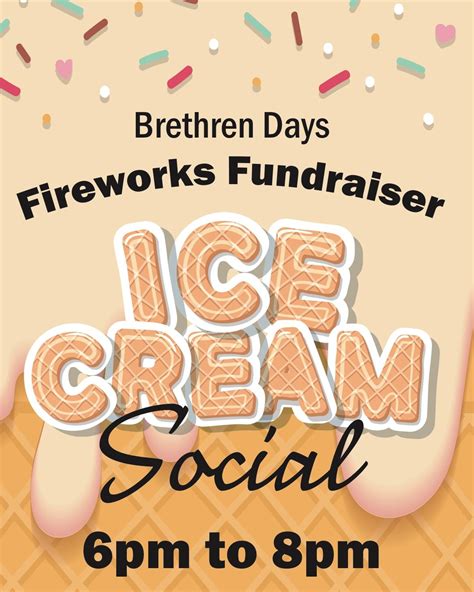 Brethren Boosters Ice Cream Social Fundraiser, Dickson Township Park ...