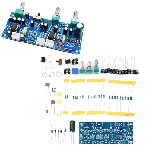 Set of 2 Subwoofer Amplifier Board, Preamplifier Preamp Board Low‑Pass ...