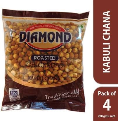 DIAMOND Roasted Kabuli Chana (Chickpeas), 200 gms each Price in India ...