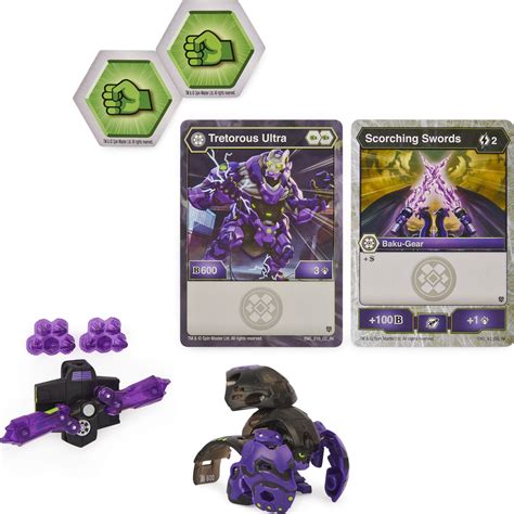 Buy Bakugan Ultra, Trox with Transforming Baku-Gear, Armored Alliance 3 ...