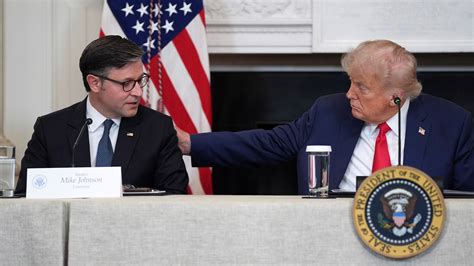 Speaker Mike Johnson, backing Trump's LA actions, says Gov. Gavin ...