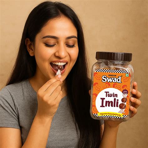 Swad Twin Imli Candy, Khatti Meethi Imly, Chulbuli Tamarind Twist Toff ...