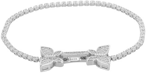 Buy VHGJ Silver Bracelet for Women (VHGJ 0024 B) at Amazon.in