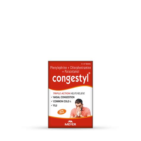 CONGESTYL TABLET – Meyer International