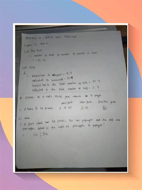 Module 1 Lesson 27 Grade 6 的图像结果