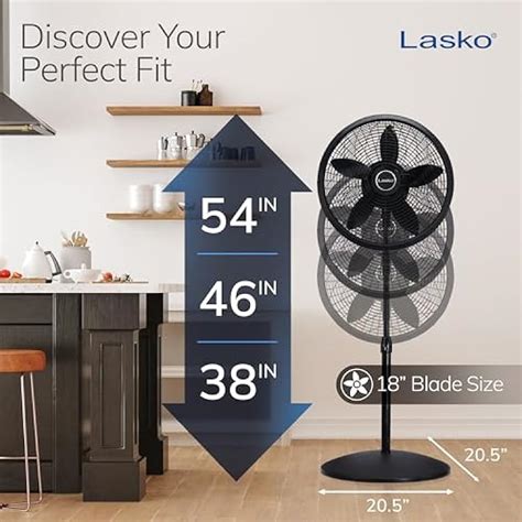 Lasko Pedestal Fan, Oscillating Fan for Bedroom with India | Ubuy