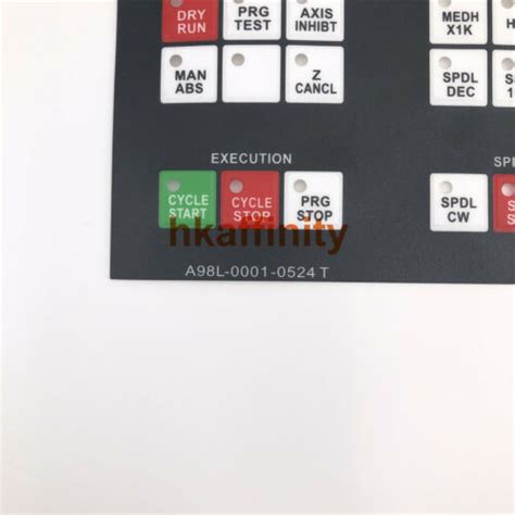 A98L-0001-0524T FANUC Keysheet Keypad Membrane | Ubuy India