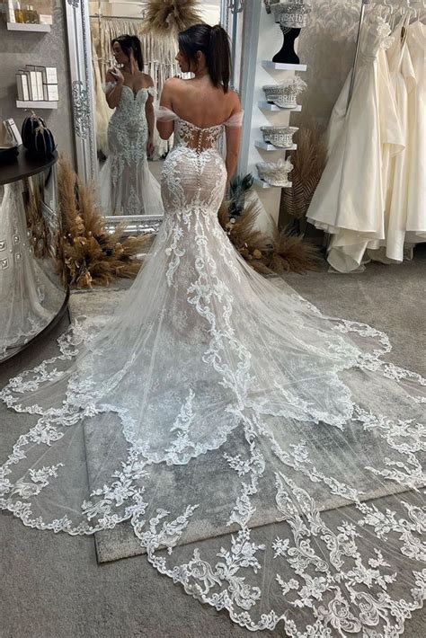 Off-the-Shoulder Wedding Dresses - The Bold Collection