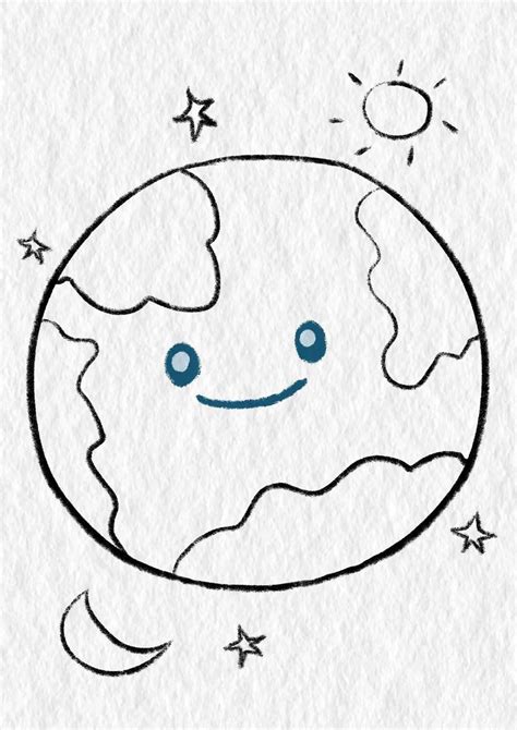 Earth简笔画 的图像结果