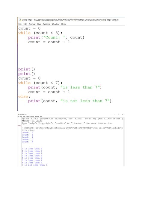 Image result for Example of While Loop Python
