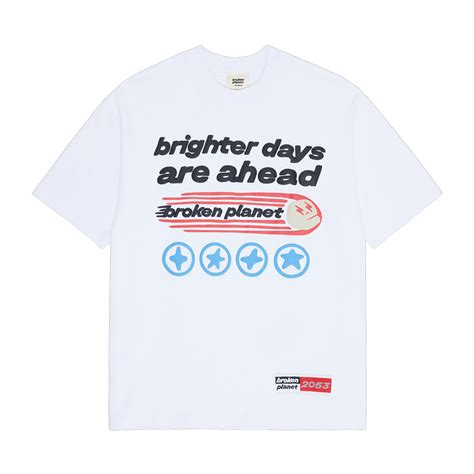 Broken Planet T-Shirt 'Brighter Days Are Ahead' – Kick Game
