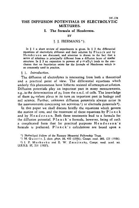 Image result for Diffusion Potentials