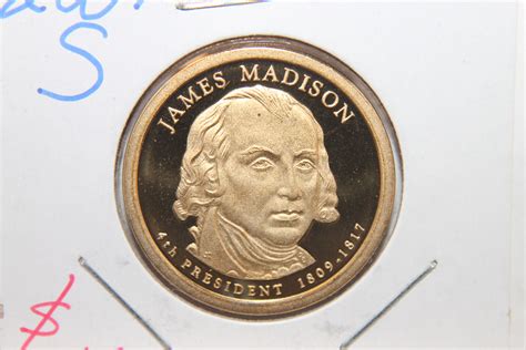 2007-S PROOF JAMES MADISON PRESIDENTIAL DOLLAR #8576