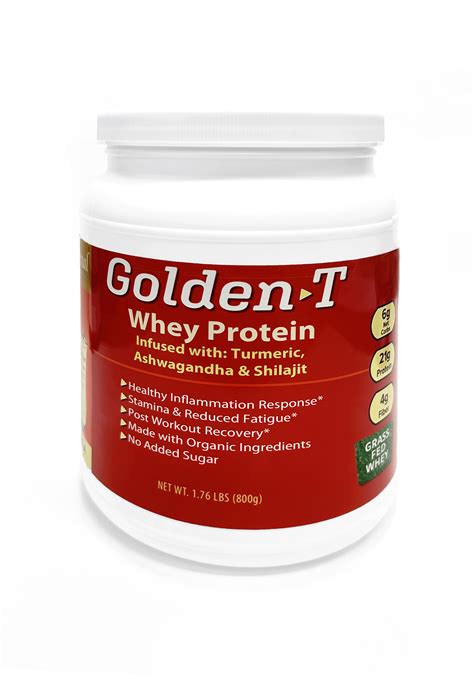 Golden-T Whey Protein, Chocolate - 1.76 lbs (800g) – Komal Herbals, Inc