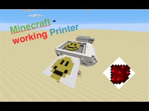 Image result for Minecraft Printer Tutorial