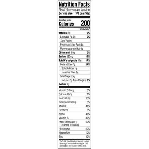 Grape Nuts Cereal Ingredients