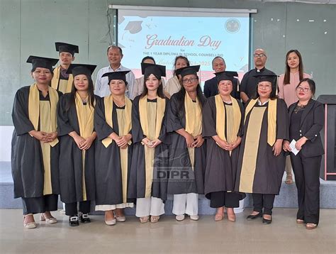 GRADUATION DAY IN SCHOOL COUNSELING HELD AT SCERT | DIPR Nagaland ...