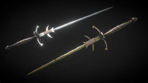 Two-Handed Swords - 3D model by David06 [5245409] - Sketchfab