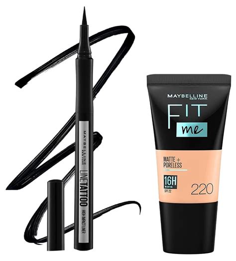 Buy Maybelline New York Eyeliner, Intense Eyeliner, Black & Maybelline ...