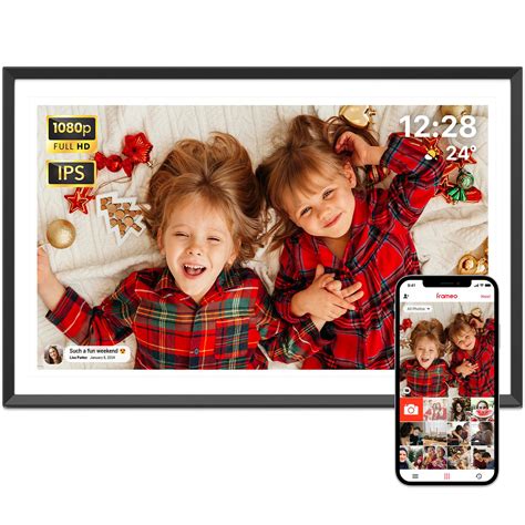 Buy ApoloSign Frameo 15.6 Inch Digital Photo Frame, 32GB Smart WiFi ...