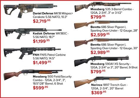 List Of Guns With Names