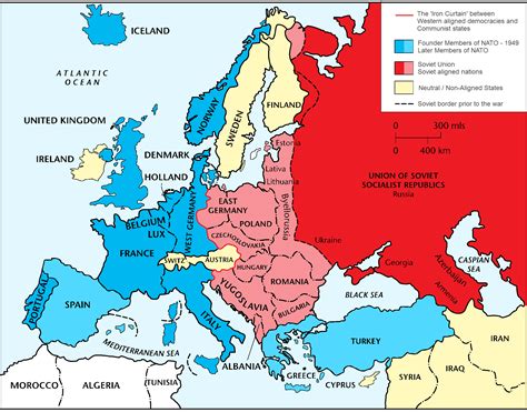Cold War Europe 1945 to 1990 2.gif (1920×1504) | home learning ...