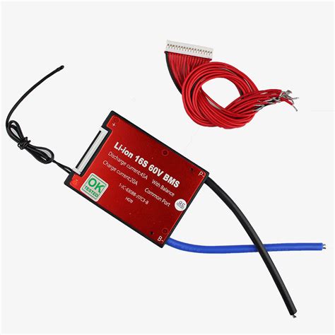 DALY Li-ion NMC 16S 60V 40A Waterproof Battery Management System - BMS ...