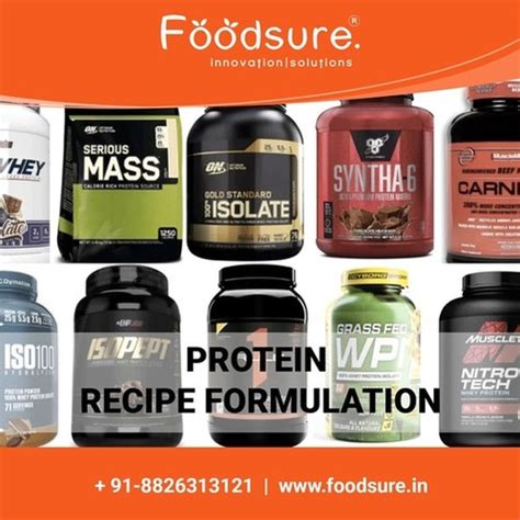Protein Recipe Formulation | Foodsure