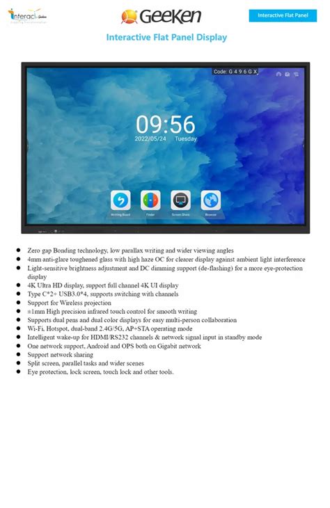 Image result for Interactive Display Panel Brochure