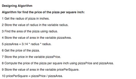 Algorithm Pizza Ricipie 的图像结果