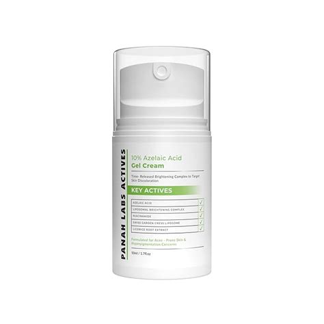 Panah Labs 10% Azelaic Acid Cream - Skin Brightening - Targets ...