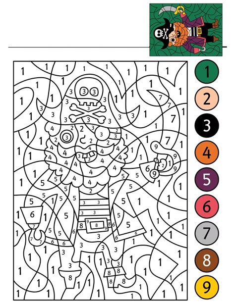 Hard & Difficult Color by Number - ColoringbyNumber.Com