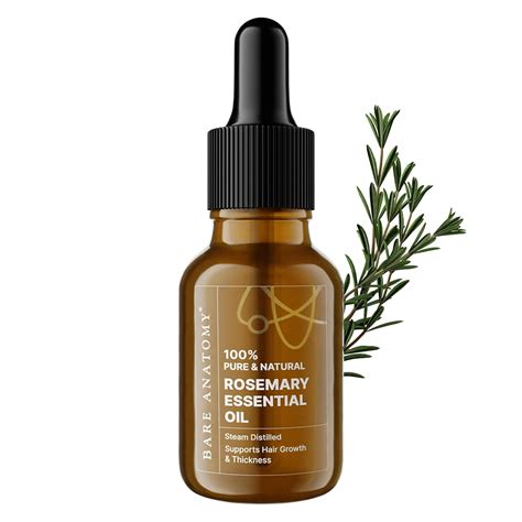Buy Bare Anatomy 100% Pure & Natural Rosemary Essential Oil for Hair ...