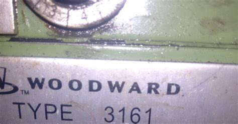 Woodward Governor 3161 | Ship Machinery | Used Recondition