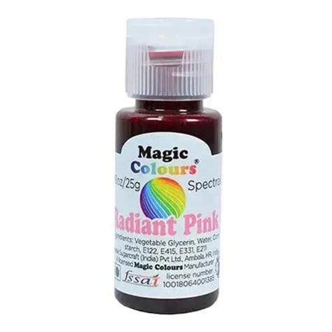 Magic Colours Spectral Mini Edible Gel – Radiant Pink