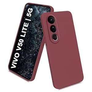 CoversKART® Compatible with Liquid Silicone Back Cover for Vivo V50 ...