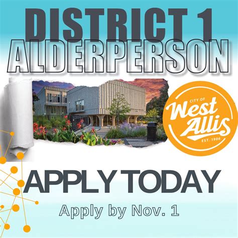 Could you be our next Alderperson? The West Allis Common Council is ...