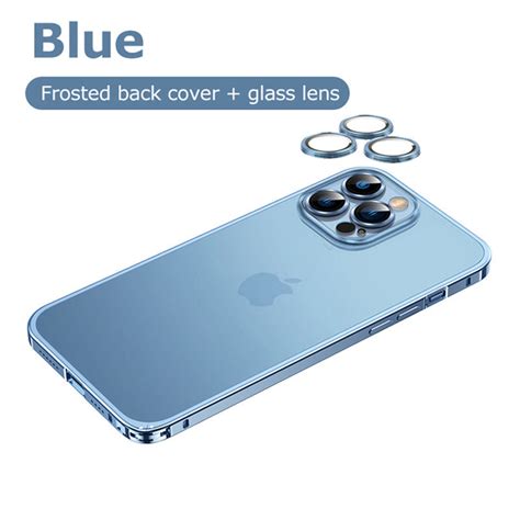 iPhone 13 Series Metal Lock Bumper Case with Lens Ring Protection ...