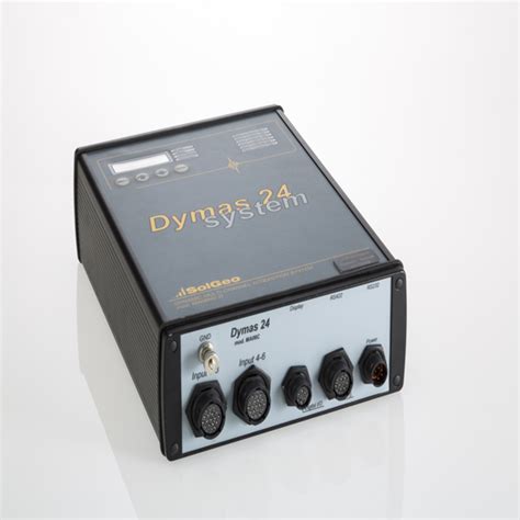 Dymas 24 Master V Portable Seismic Recorder | Solgeo Seismic Recorder ...