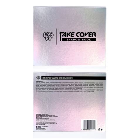 PAC Take Cover Shadow Book x85 | Best Eyeshadow Palette