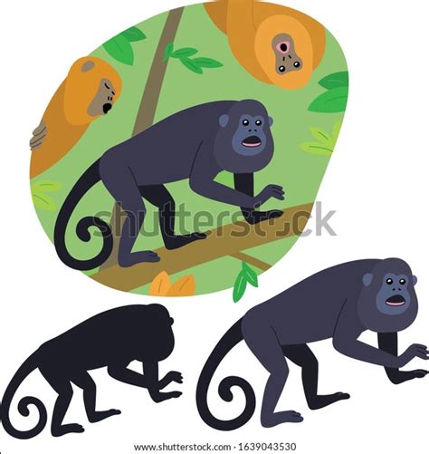 Howler Monkey Screaming: Over 1 Royalty-Free Licensable Stock ...